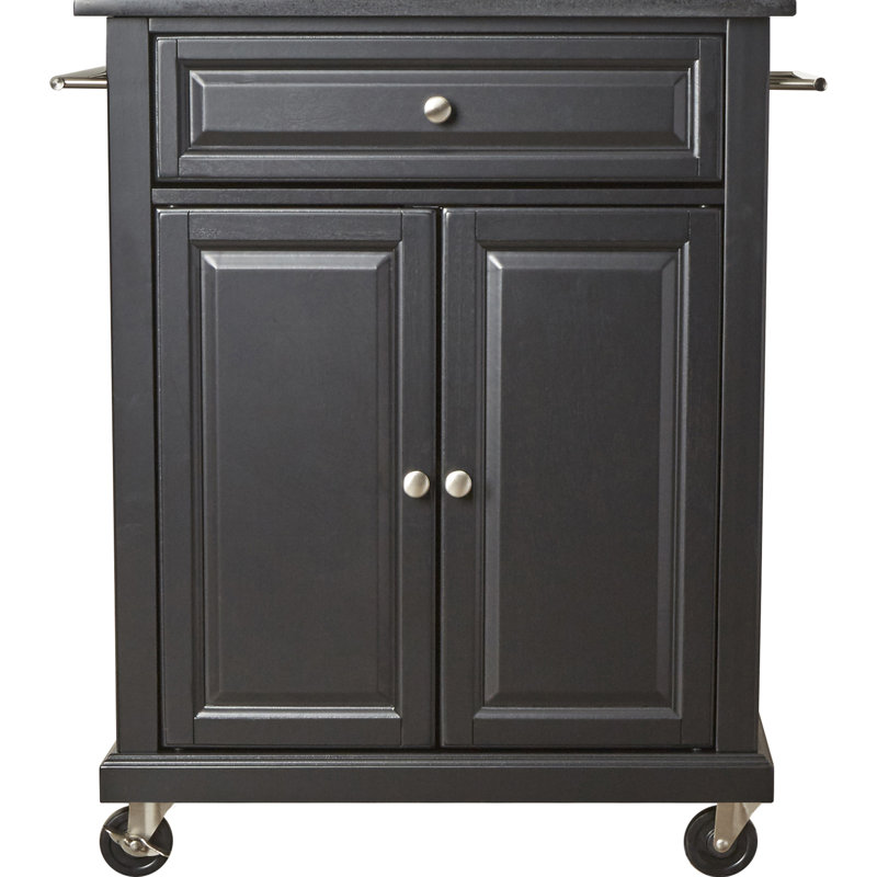 Three Posts™ Hedon Solid Wood Kitchen Cart & Reviews Wayfair